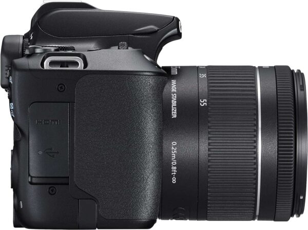 Canon EOS 250D with EF-s 18-55mm f4-5.6 IS STM Lens - Black