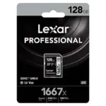 Lexar Professional 1667x SD Card 128GB