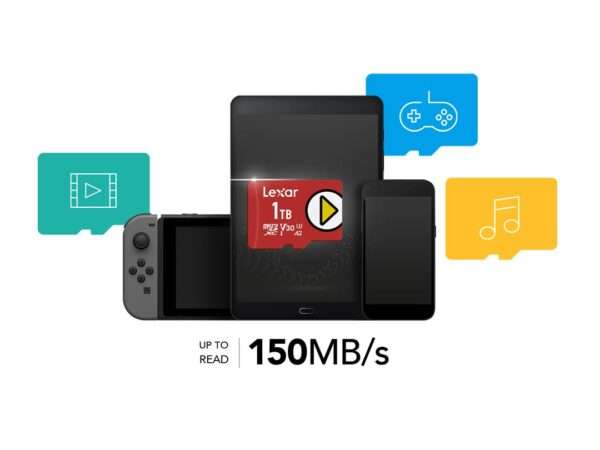 Lexar® PLAY microSDXC